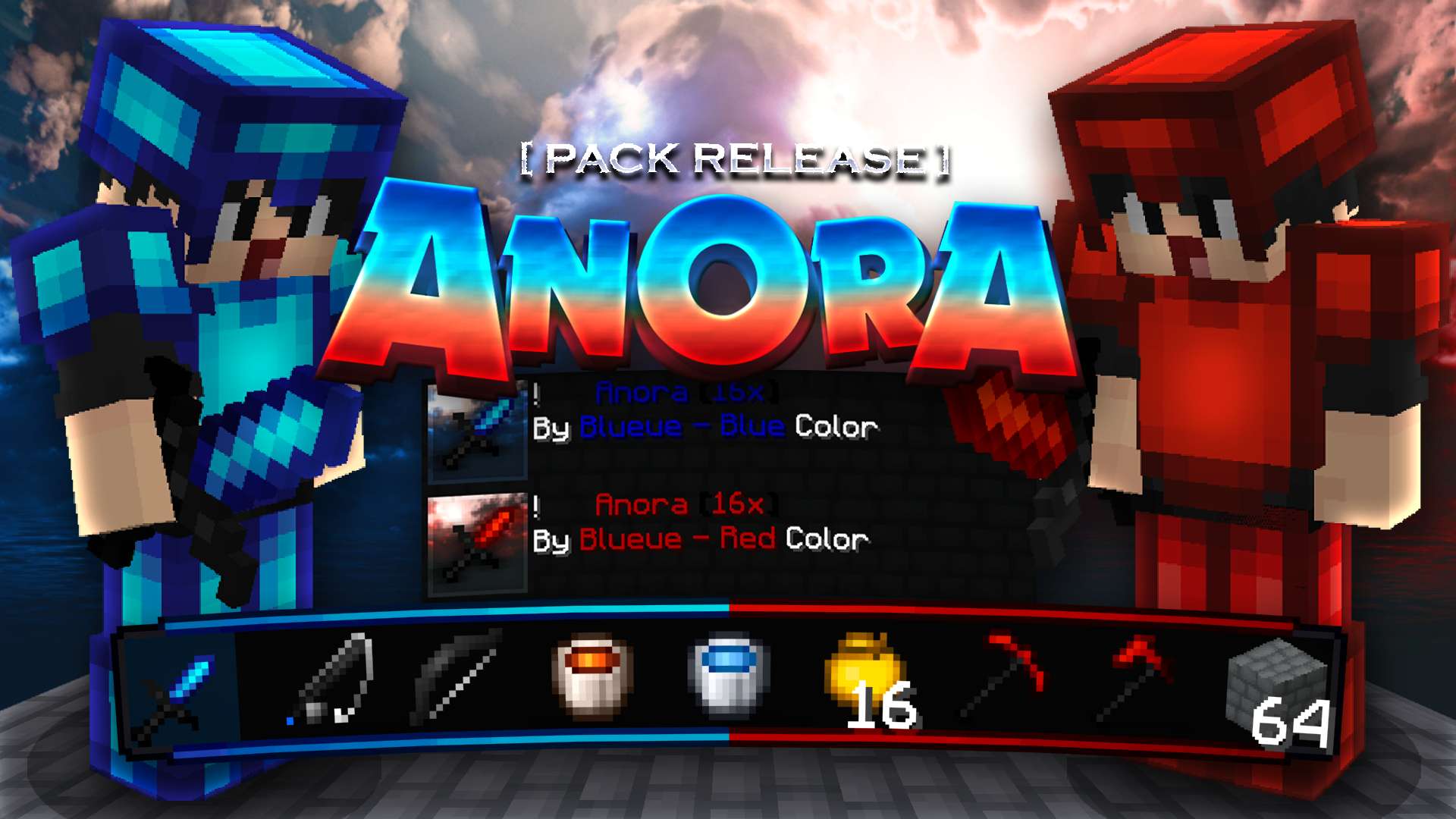 Anora // Blue Recolor [Bedrock] 16 by Blueue on PvPRP